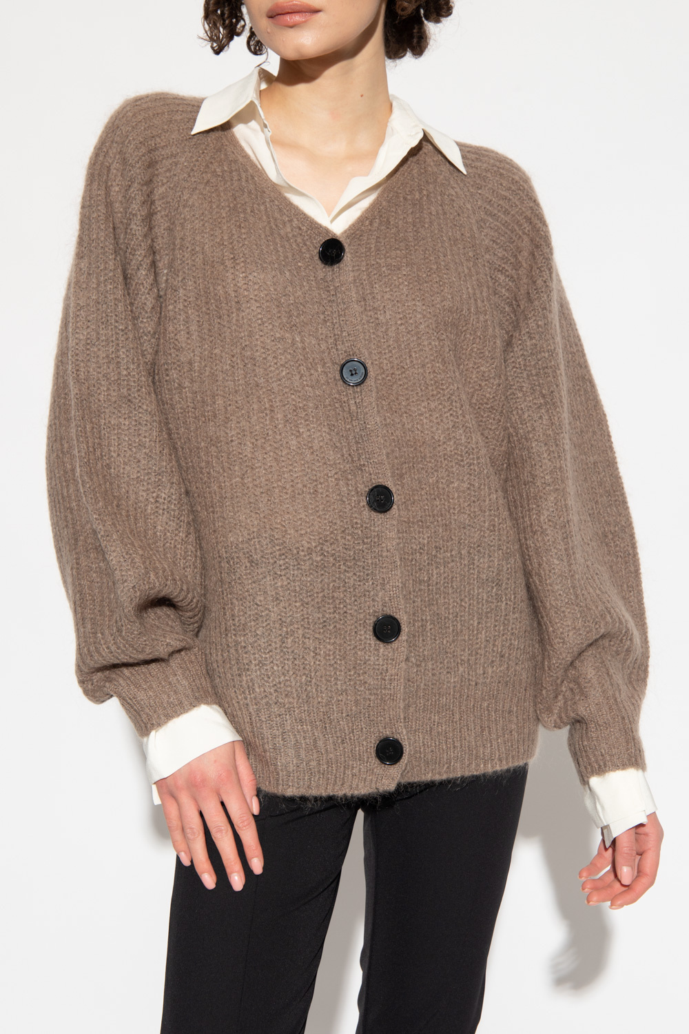 Brown 'Cinnum' cardigan By Malene Birger - Vitkac Canada